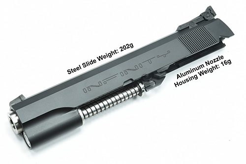 Guarder Steel CNC Slide for Marui HI-Capa 5.1 (INFINITY/Black)
